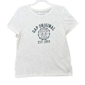 Vintage GAP White Graphic T-Shirt